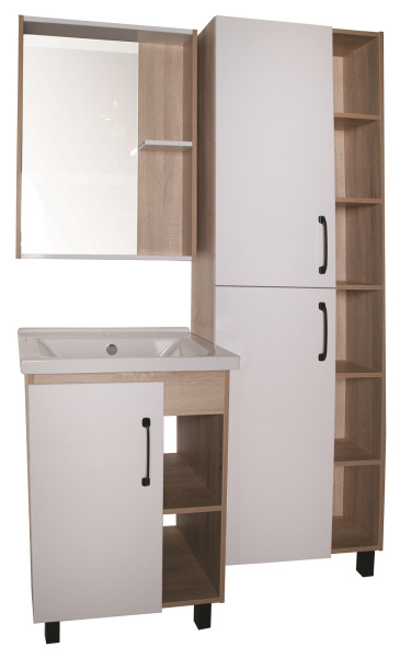 Зеркальный шкаф (60х82)   ASB-Mebel Адель 60 9780